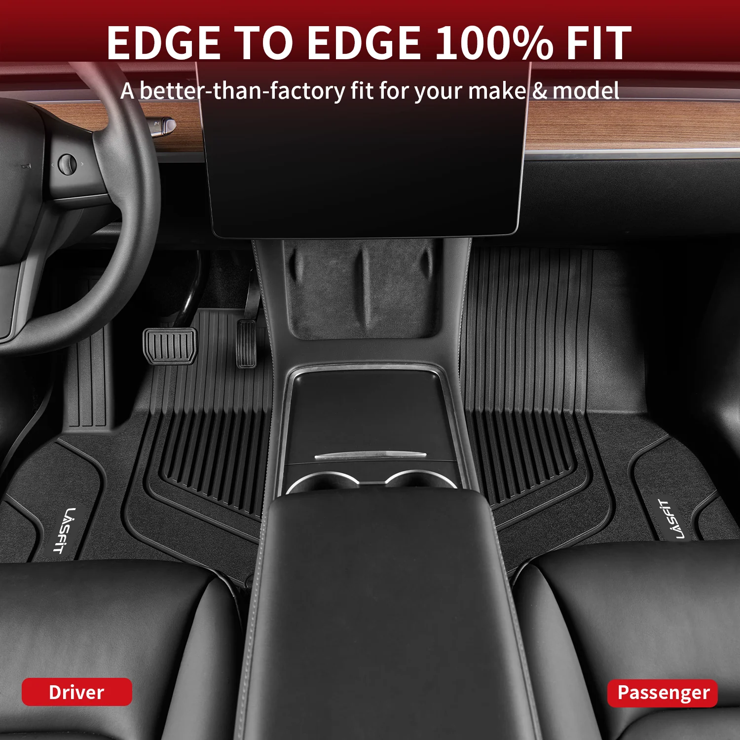 Fit for 2025-2026 Tesla Model S Custom Floor Mats - Image 3