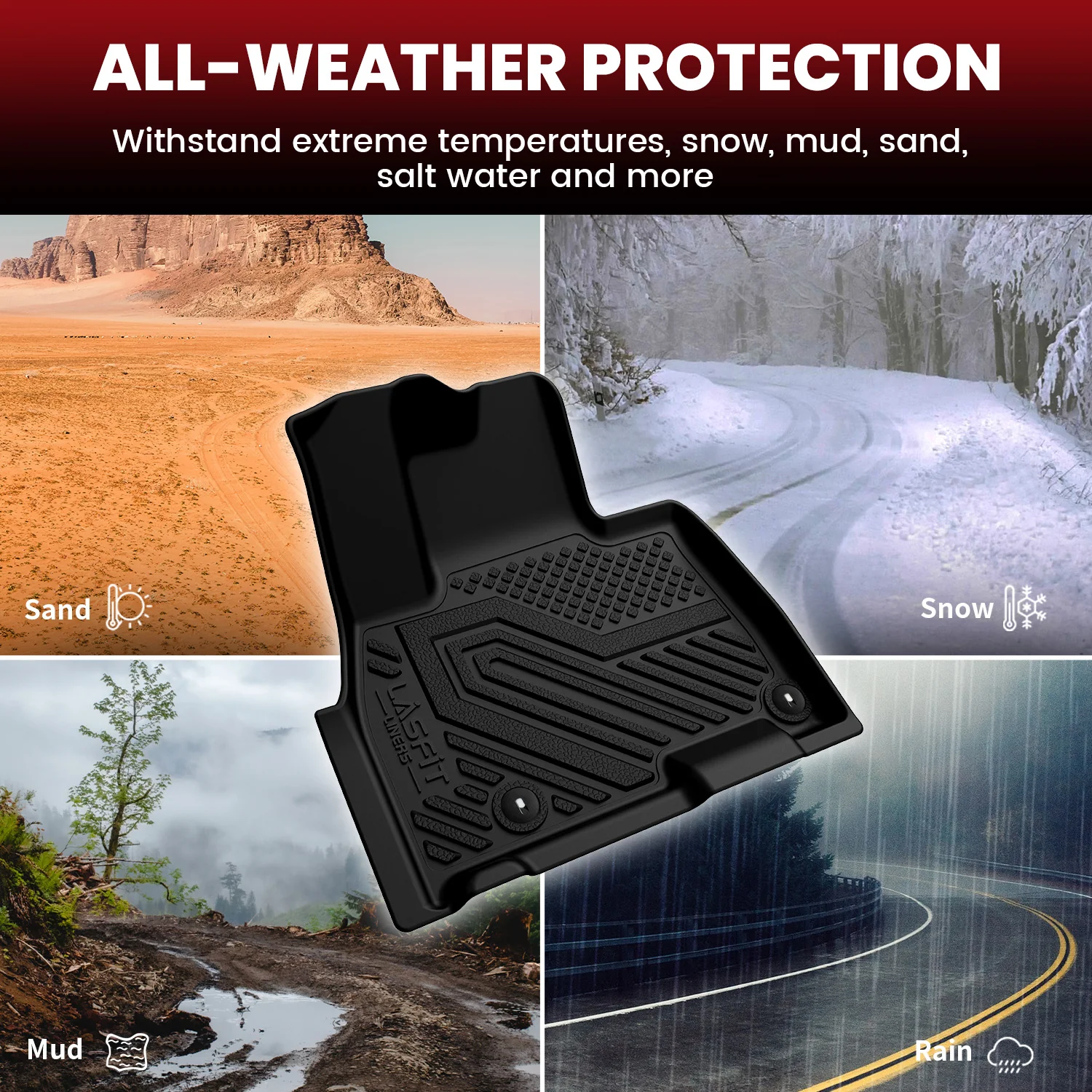 Fit for 2022-2026 Kia Carnival / Carnival Hybrid Floor Mats or Seatback & Cargo Mats - Image 20