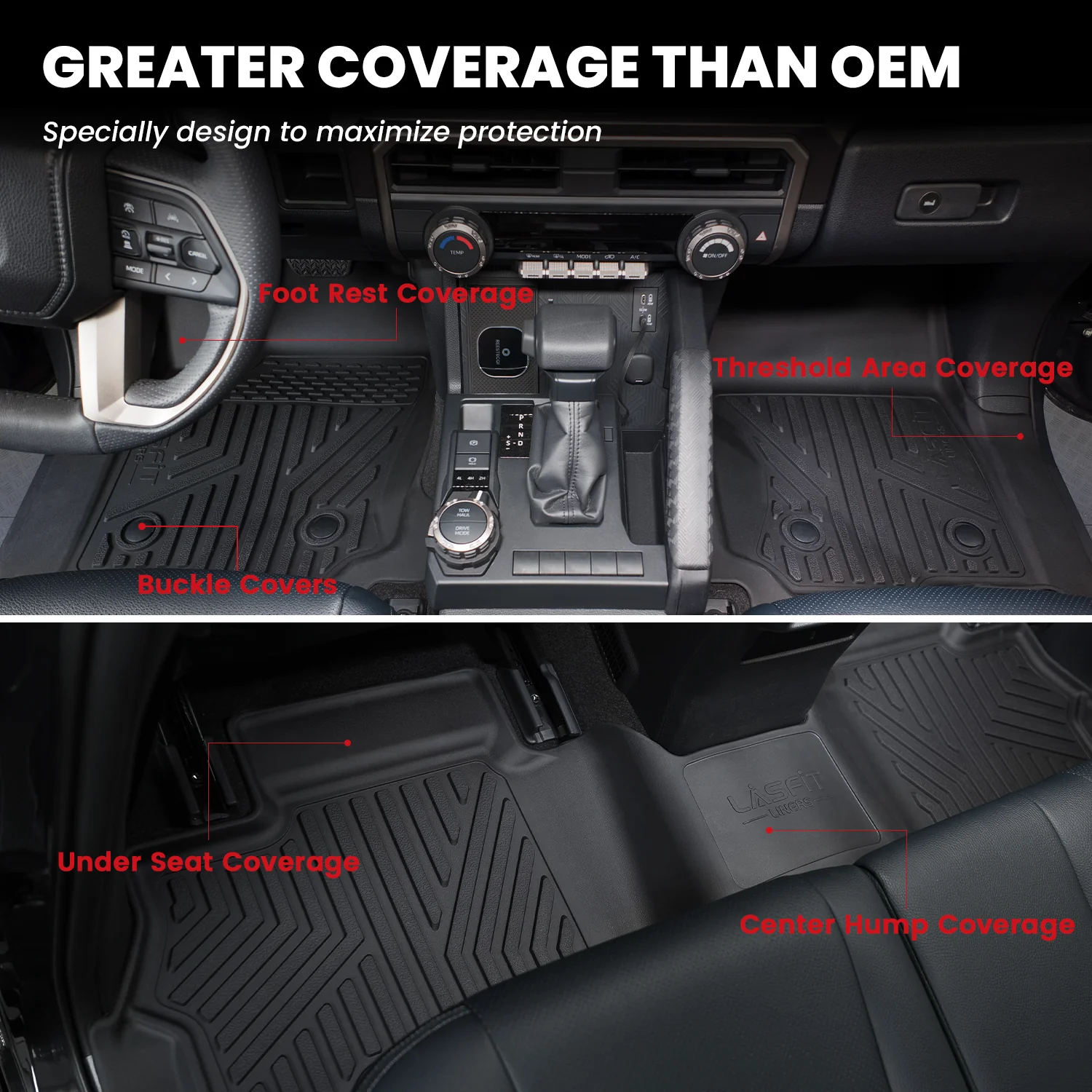 Fit for 2025-2026 Toyota 4Runner Floor Mats or Seatback Mat or Cargo Mat - Image 64