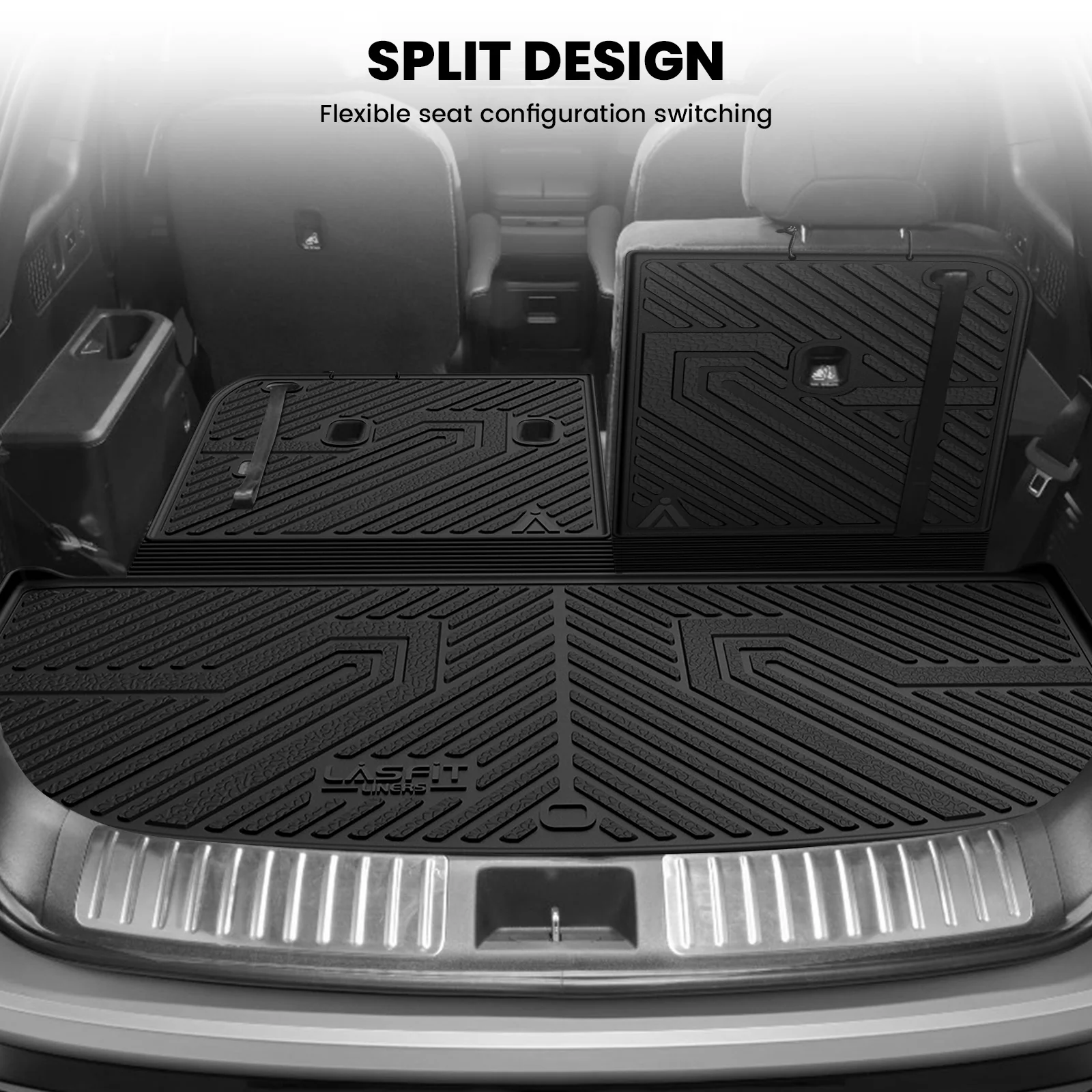 Fit for 2027 Kia Telluride Floor Mats or Seatback & Cargo & Rear Trunk Mat - Image 24