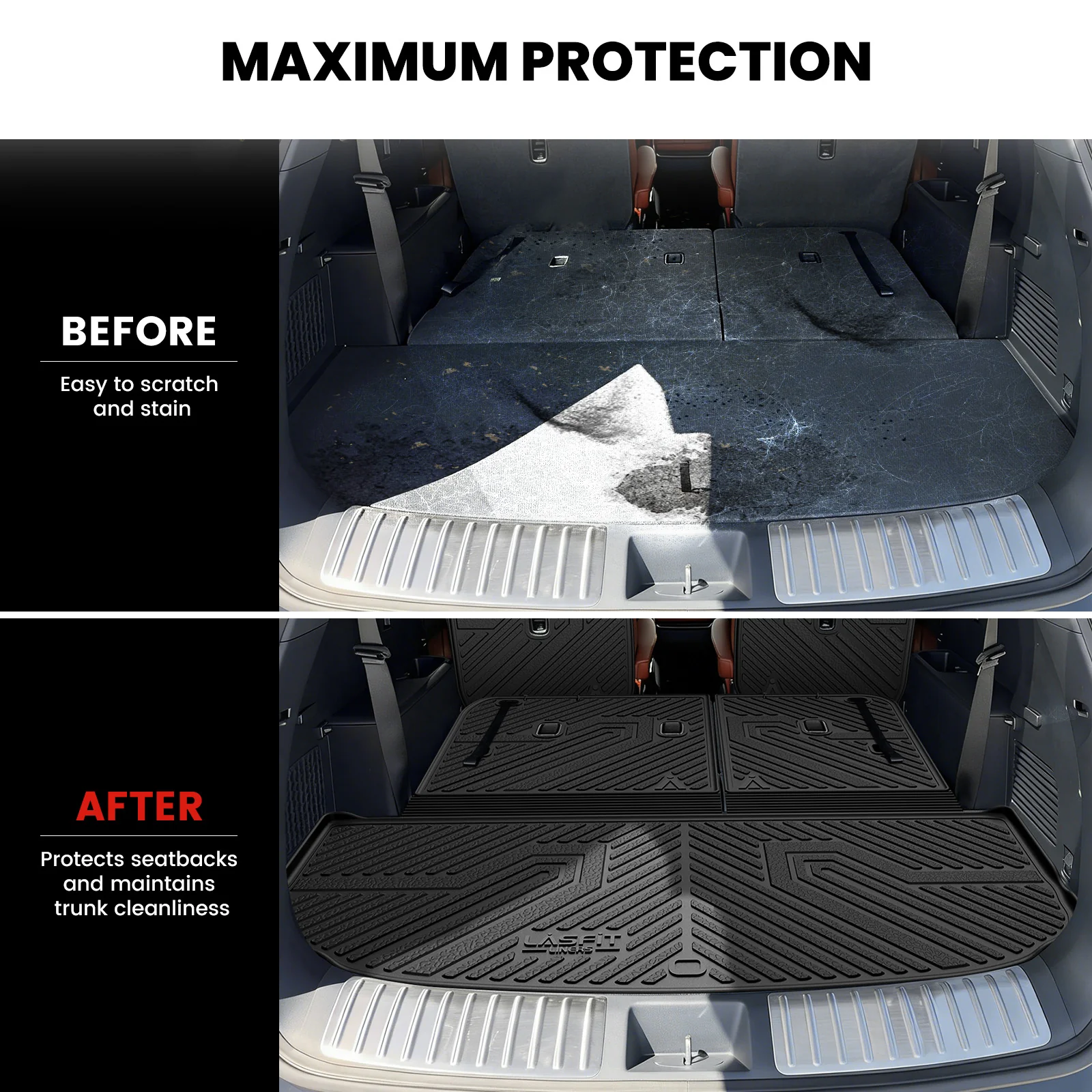 Fit for 2027 Kia Telluride Floor Mats or Seatback & Cargo & Rear Trunk Mat - Image 25