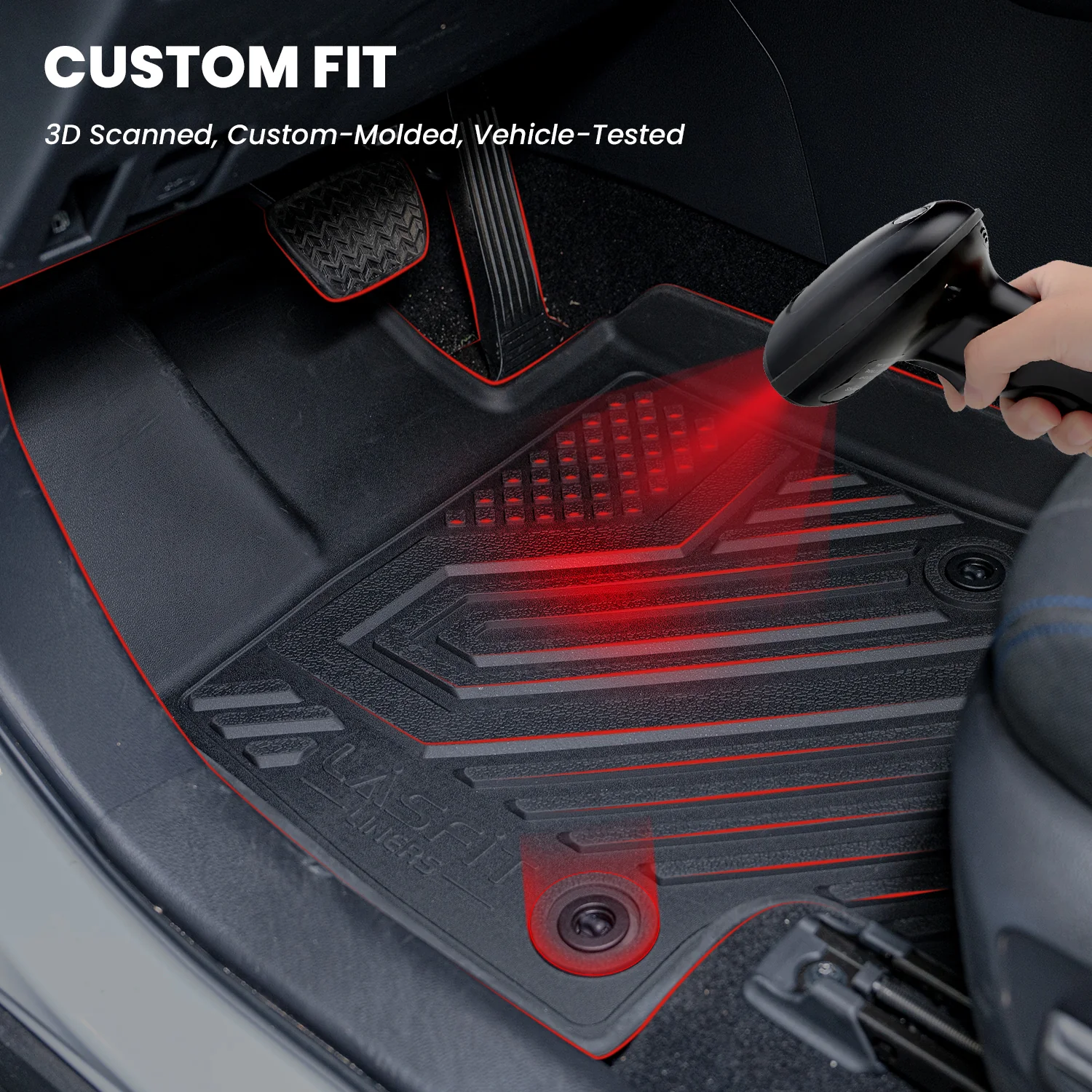 Fit for 2027 Kia Telluride Floor Mats or Seatback & Cargo & Rear Trunk Mat - Image 3