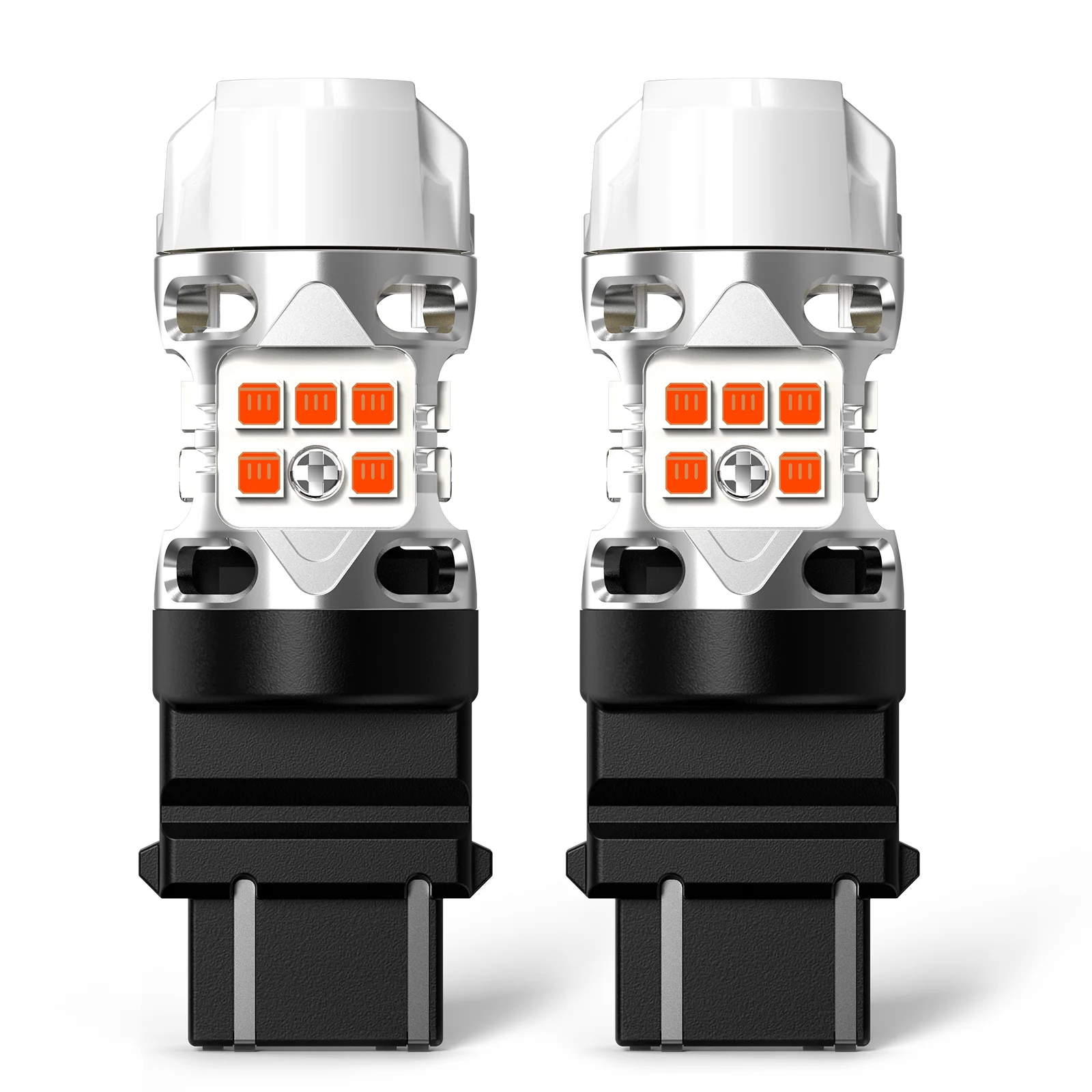 3157 4157 LED Turn Signal Bulbs CanBus-Ready Amber | T3 Series - Image 16