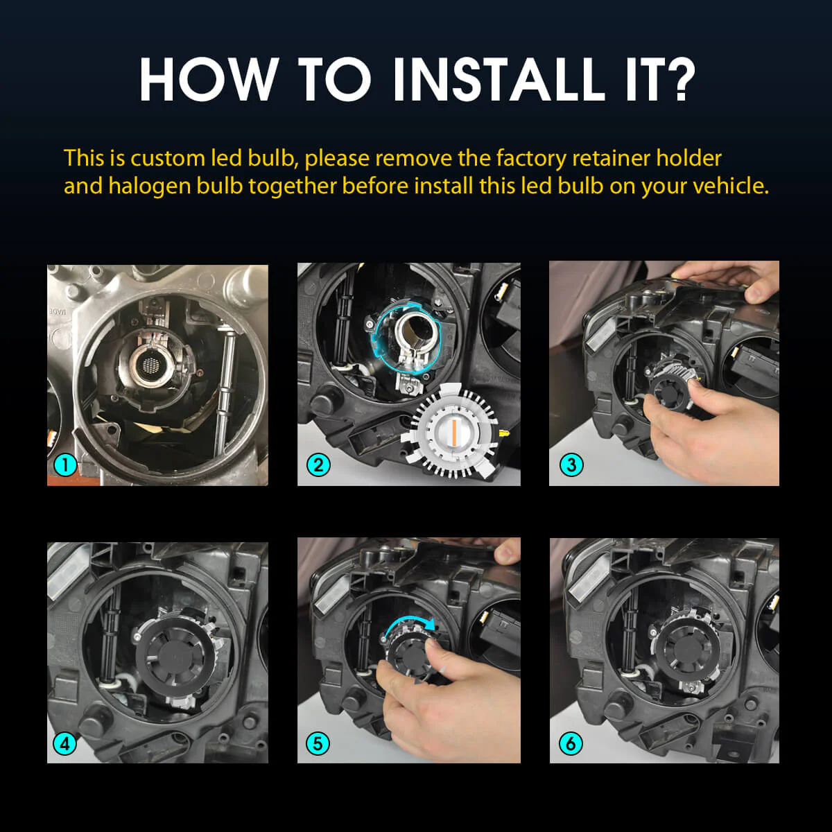 Fit for 2016-2019 Volkswagen Passat Custom H7 LED Bulbs Exterior Interior Lights - Image 10