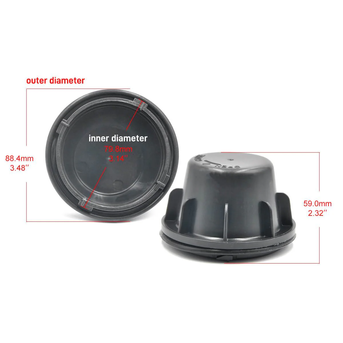 Dustproof Cover Extension Plastic Seal Cap Waterproof OEM Design Fit for Hyundai Sonata - Image 2