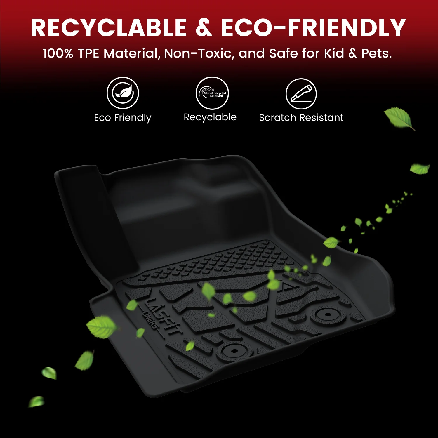 Fit for 2014-2021 Toyota Tundra Floor Mats 1st & 2nd Row Seat - Image 17