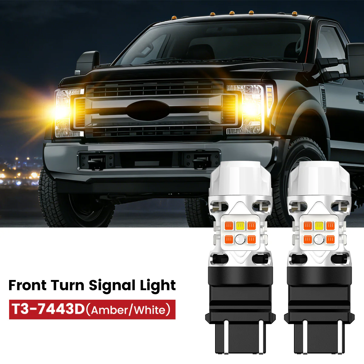 Fit for 2017-2019 Ford Chassis Cab F-350/450/550 The Brightest LED Bulbs Upgrade - Image 32