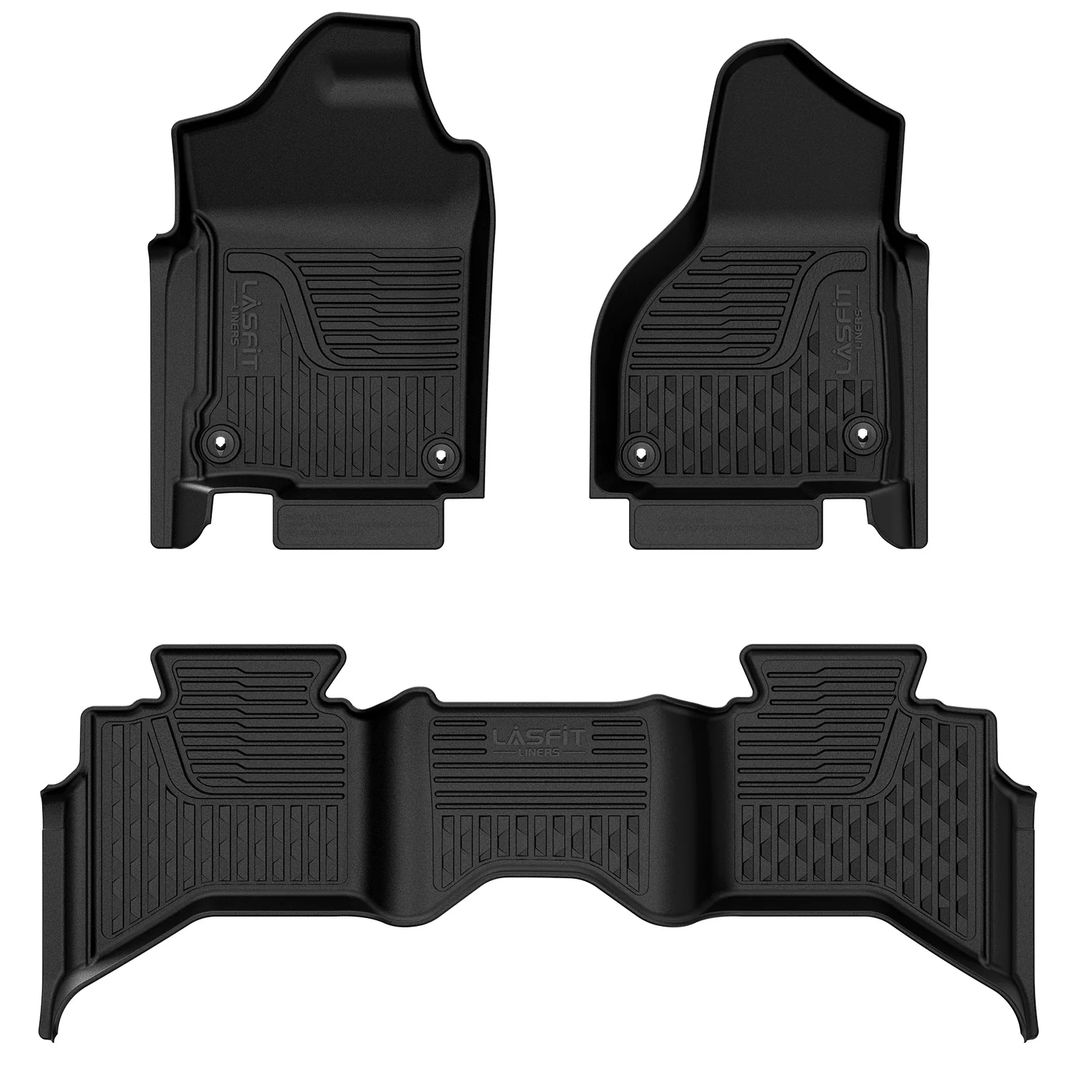 Fit for 2019-2024 Ram 1500 Classic All-Weather TPE Floor Mats, Fit Carpet Floor Only - Image 18