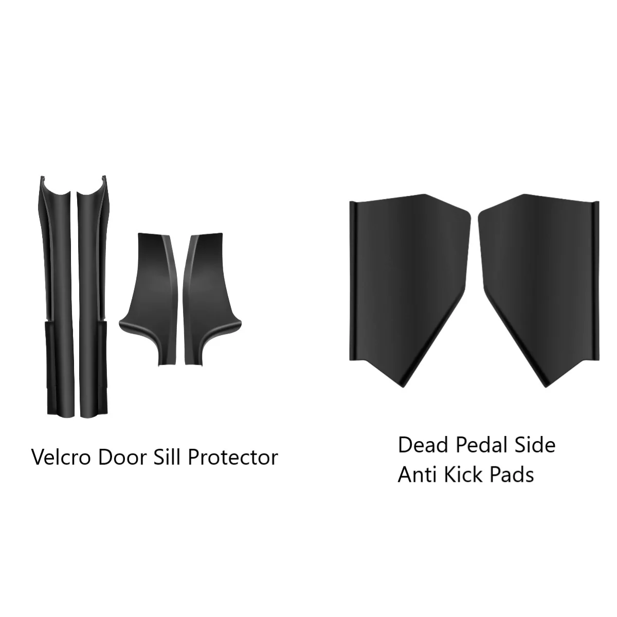 Fit For 2020-2023 Tesla Model Y Door Sill Protector Matte TPE & ABS Front and Rear Door Entry Guard Decoration Scuff Plate Accessories, Don't fit 7 Seats - Image 20