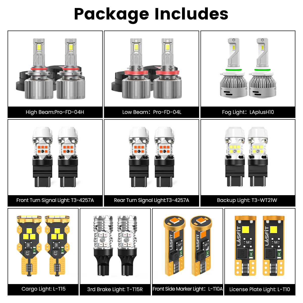 Custom Engineered for 2021-2023 Ford F-150 XL STX XLT LED Bulbs Upgrade | Tested and Verified - Image 2