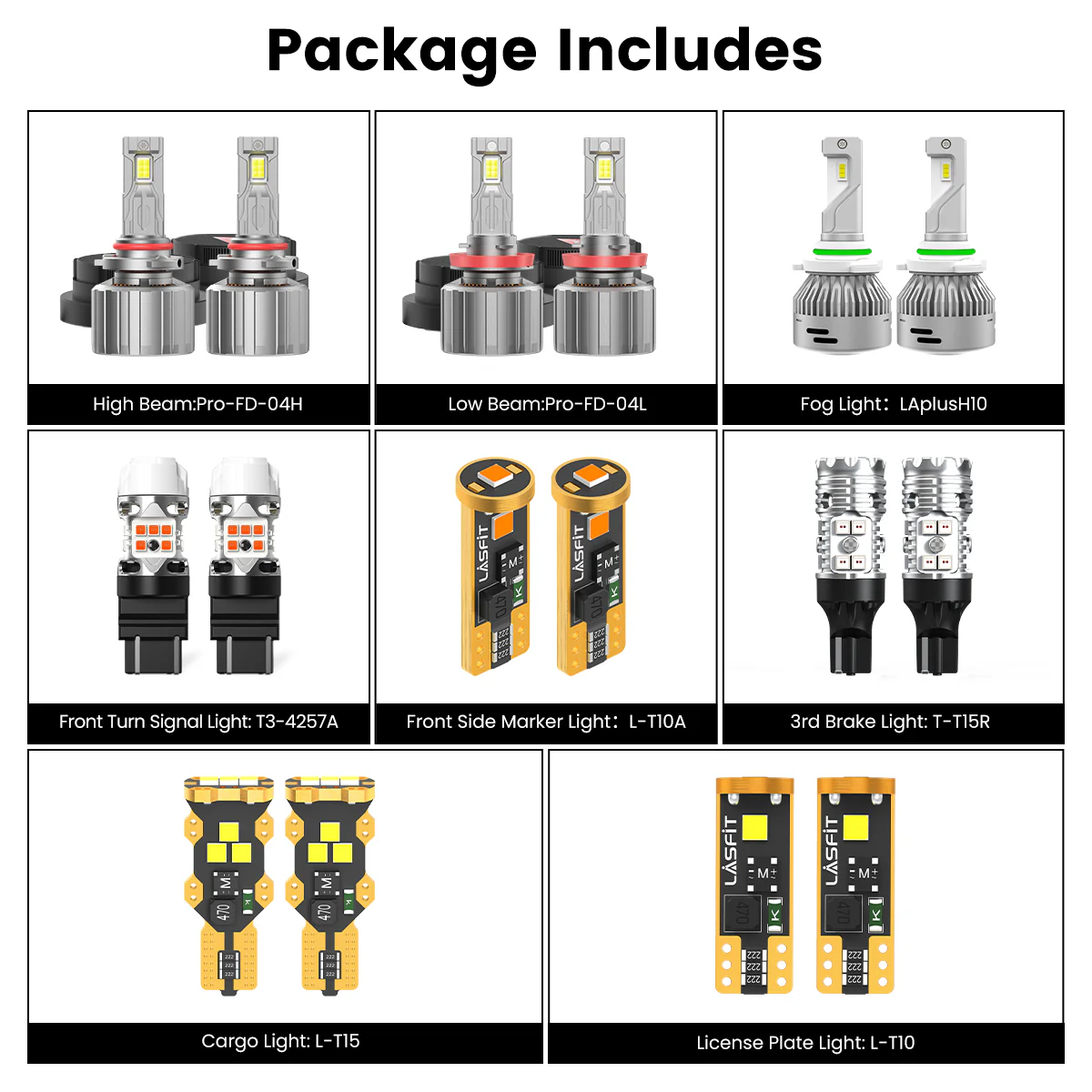 Custom Engineered for 2021-2023 Ford F-150 XL STX XLT LED Bulbs Upgrade | Tested and Verified - Image 6