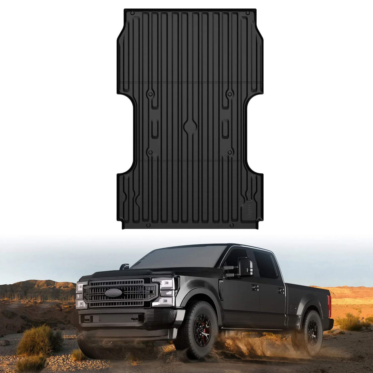 Fit for 2017-2026 Ford F-250 F-350 F-450 F-550 Super Duty Bed Mat or Tailgate Mat, Not Fit Drop-in liners - Image 37