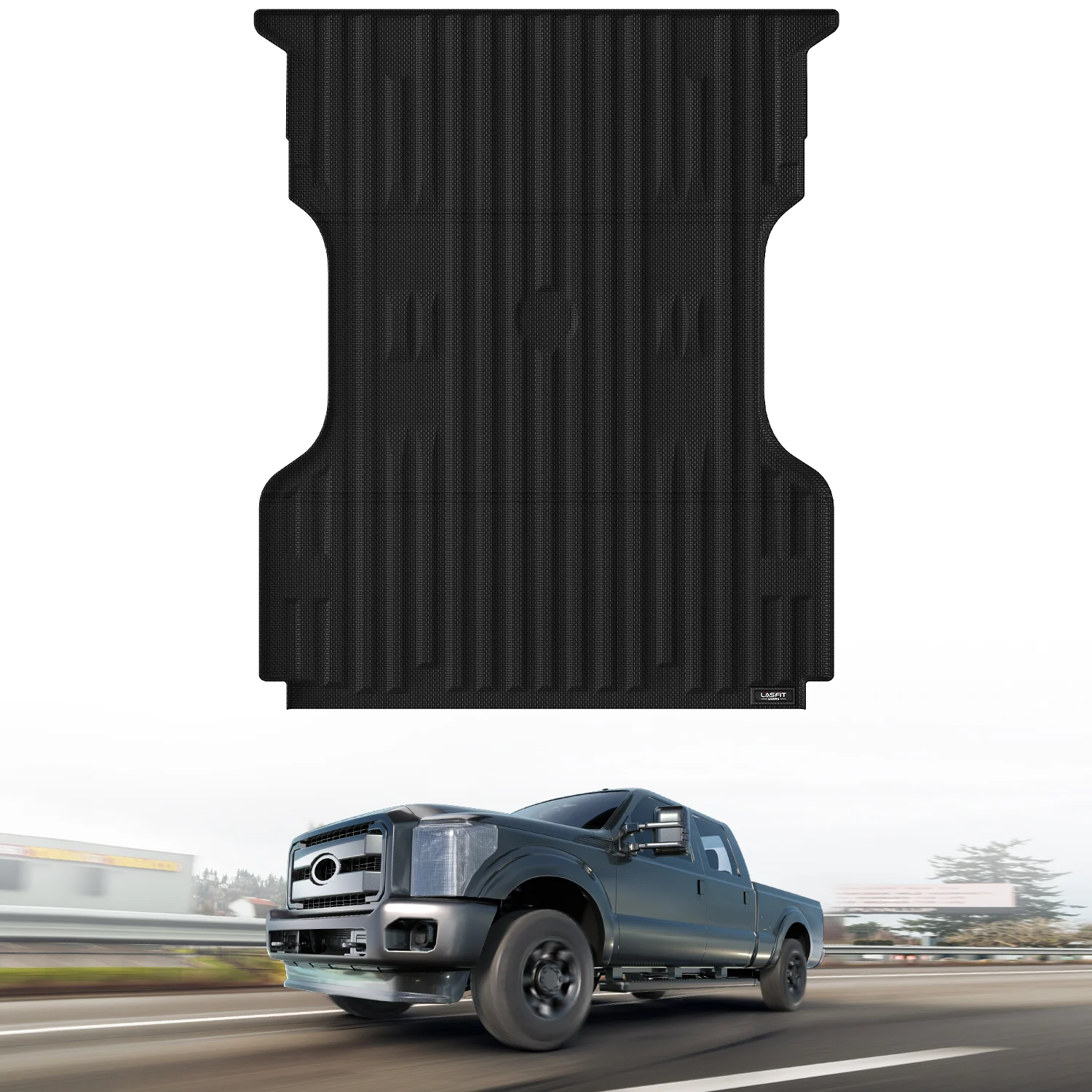 Fit for 2009-2016 Ford F-250 F-350 F-450 6.75FT(81") Heavy Duty Truck Bed Mat, Not Fit Drop-in liners - Image 9