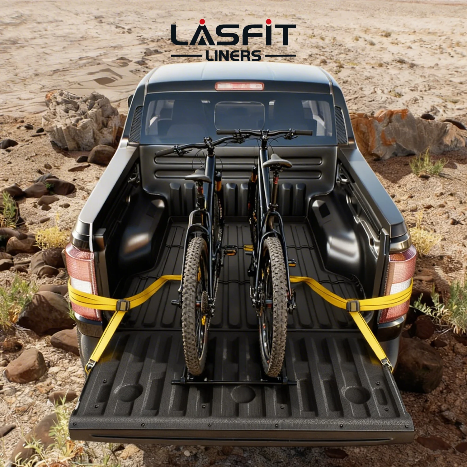 Fit for 2022-2026 Ford Maverick 4.5FT(54.4" ) Heavy Duty Truck Bed Mat or Tailgate Mat, Not Fit Drop-in liners - Image 8