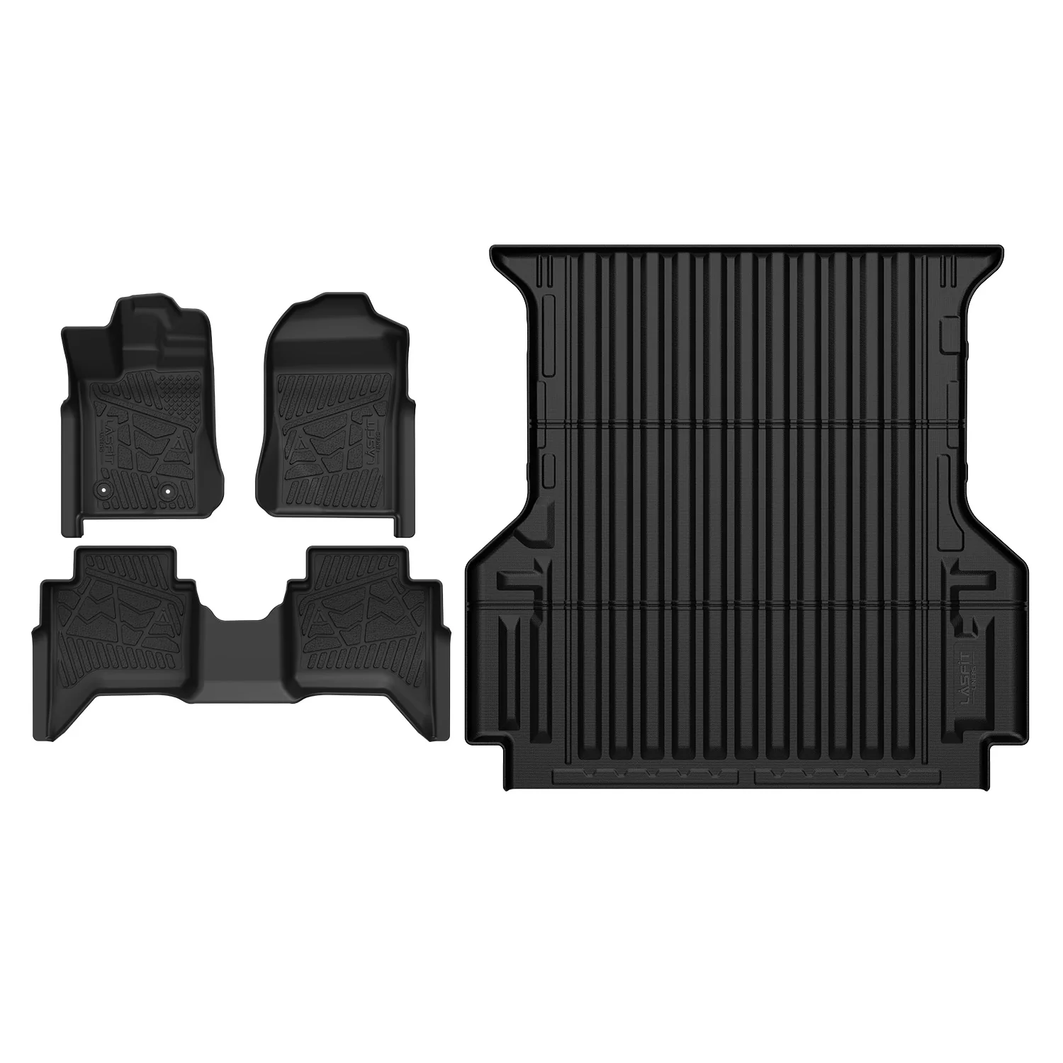 Fit for 2024-2026 Ford Ranger 5FT(59.6") Heavy Duty Truck Bed Mat or Tailgate Mat, Not Fit Drop-in liners - Image 27