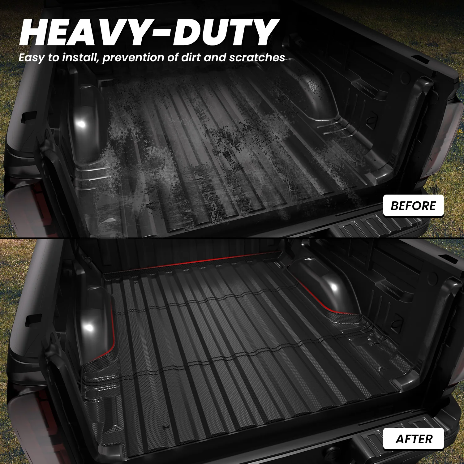 Fit for 2015-2022 Chevrolet Colorado 5.1FT Short Bed Mat or Tailgate Mat - Image 7