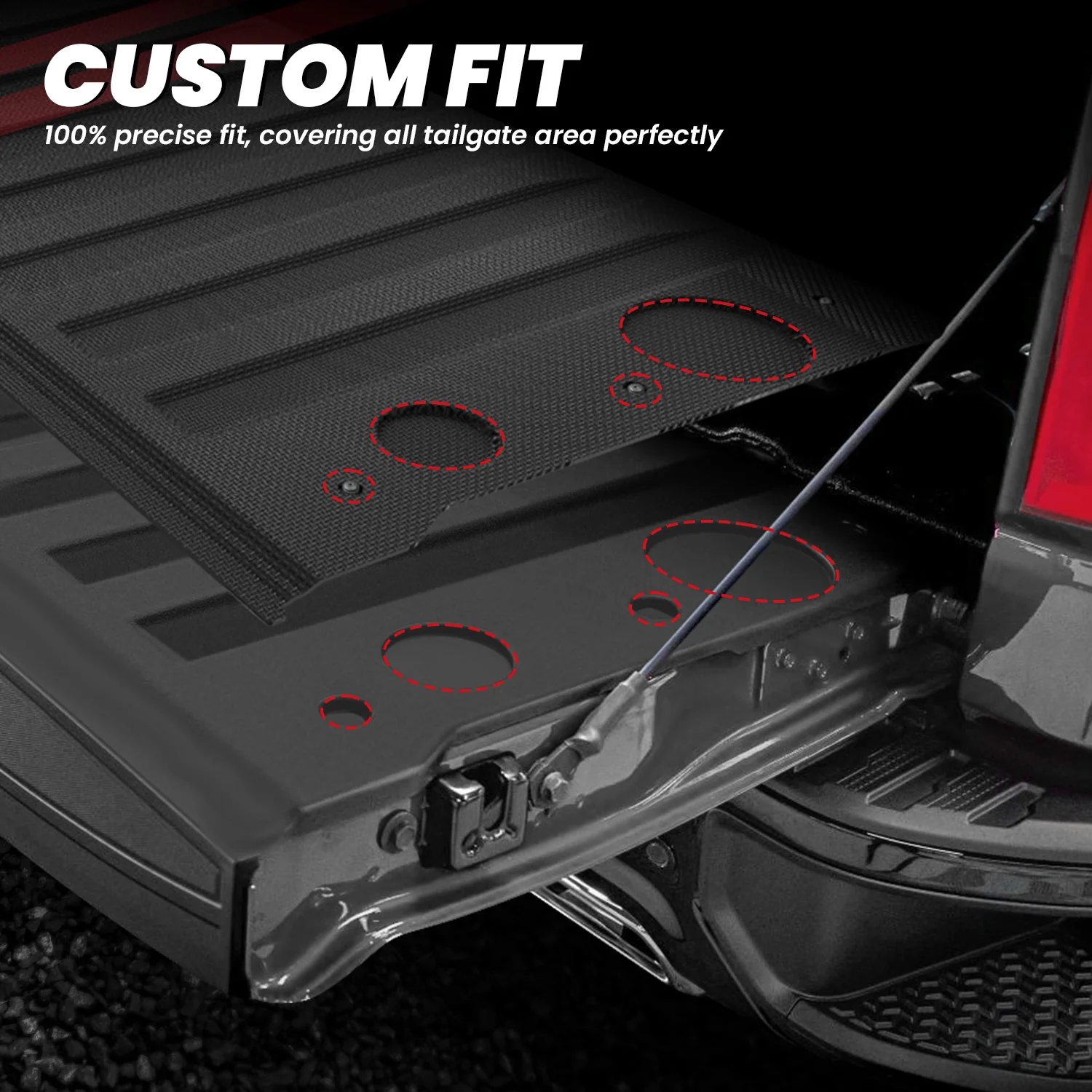 Fit for 2019-2026 GMC Sierra 1500 Truck Bed Mat or Tailgate Mat, Not Fit 2019 Sierra 1500 LD - Image 13
