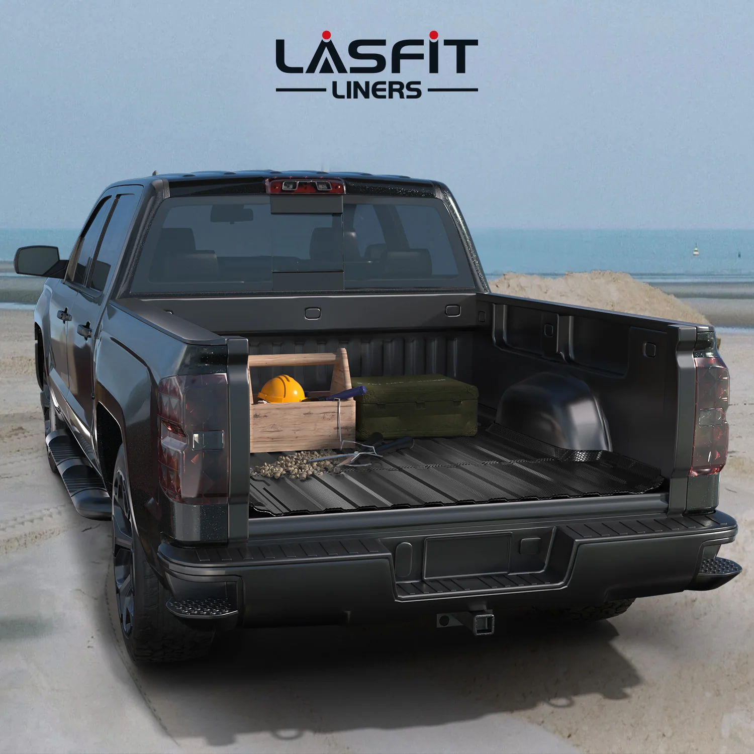 Fit for 2011-2019 GMC Sierra 2500HD 3500HD Heavy Duty 6.5FT(Standard Box) Bed Mat - Image 9
