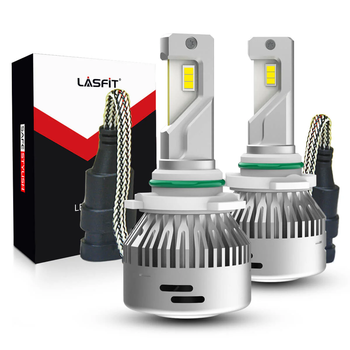 60W H10 9145 9140 9055 LA Plus Series | 6,000LM 6000K LED Fog Light Bulbs