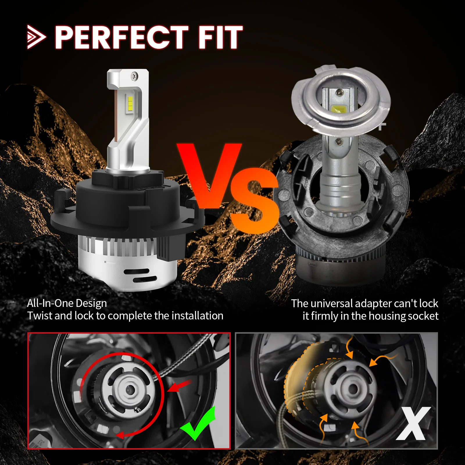 Fit for 2015-2021 Kia Sedona Custom H7 LED Bulbs Exterior Interior Lights Plug and Play - Image 6