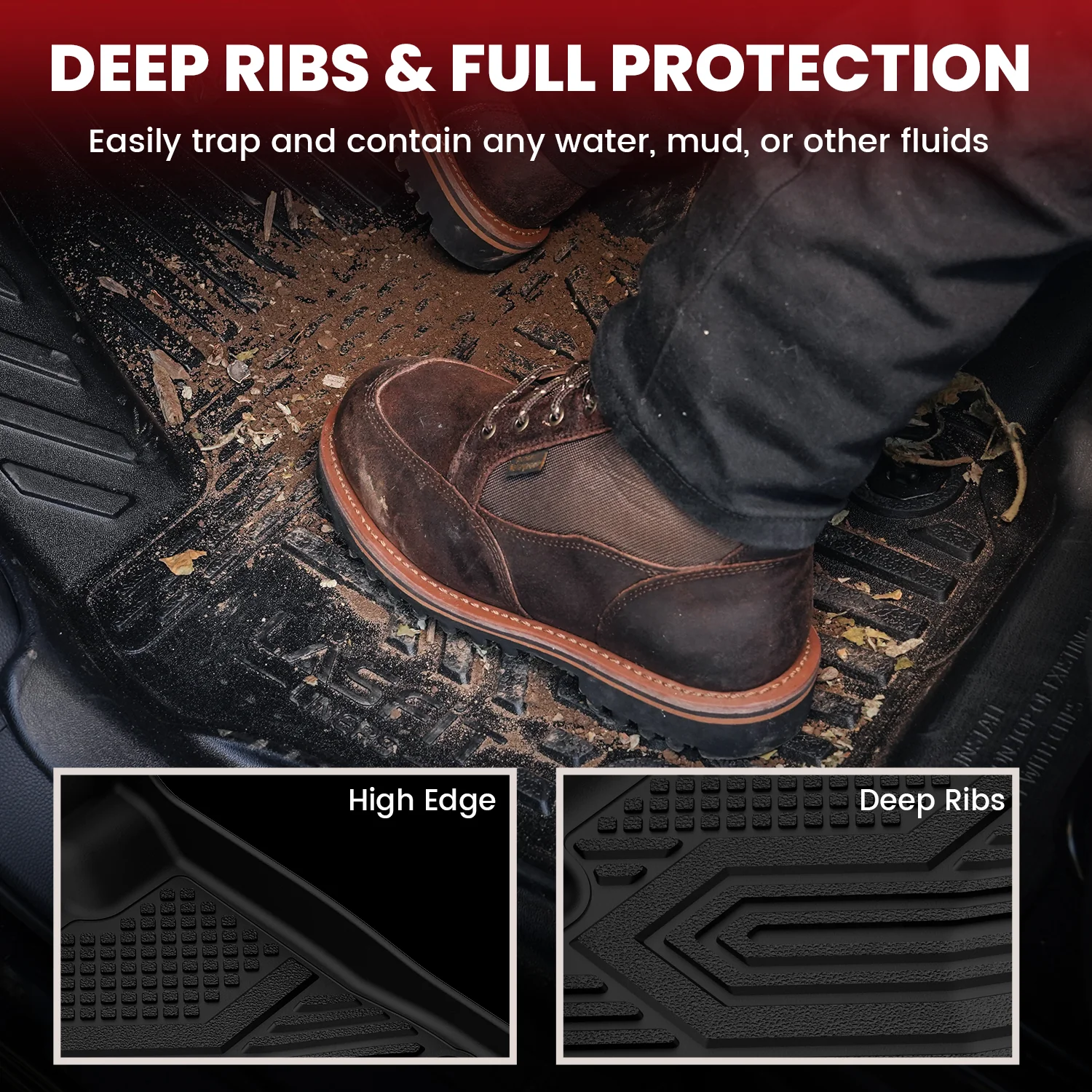 Fit for 2023-2026 Honda HR-V (Include Hybrid) Floor Mats or Seatback & Cargo Mats - Image 13