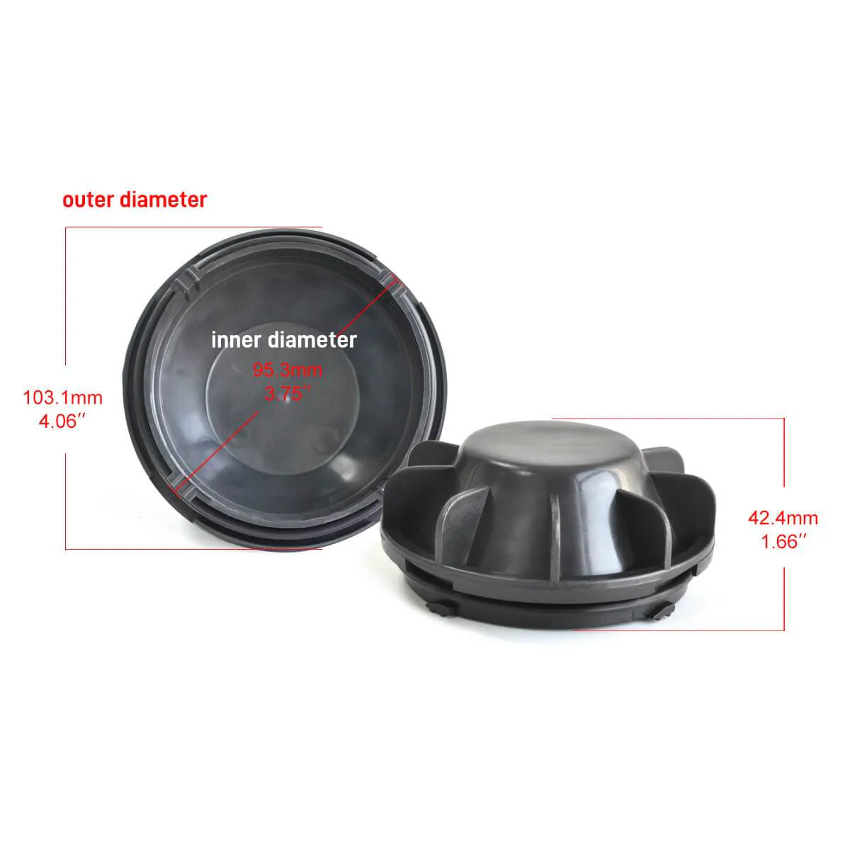 Fit for Hyundai Elantra 2016-2019 LED Bulb Dust Cover Cap Waterproof OEM Design - Image 2