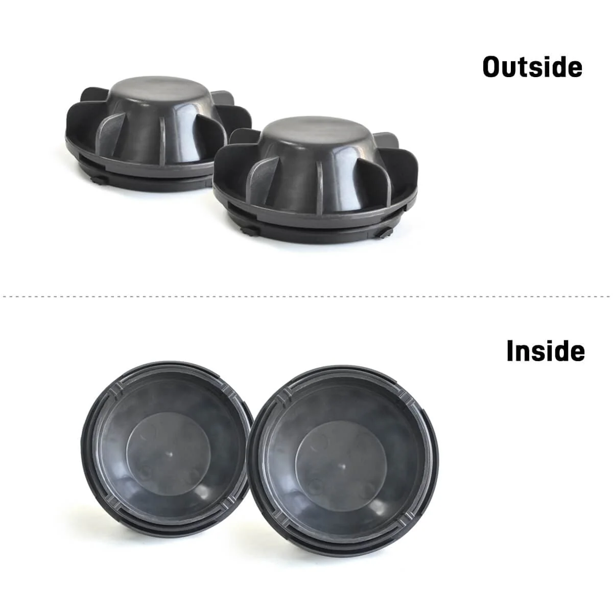 Fit for Hyundai Elantra 2016-2019 LED Bulb Dust Cover Cap Waterproof OEM Design - Image 3