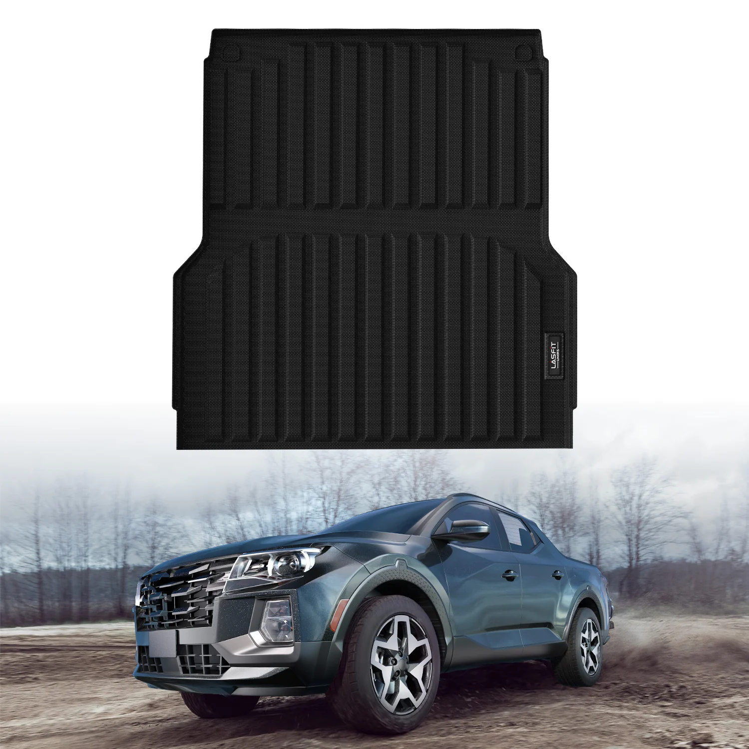 Fit for 2022-2026 Hyundai Santa Cruz 4.3FT(52.1" ) Heavy Duty Custom Bed Mat - Image 8
