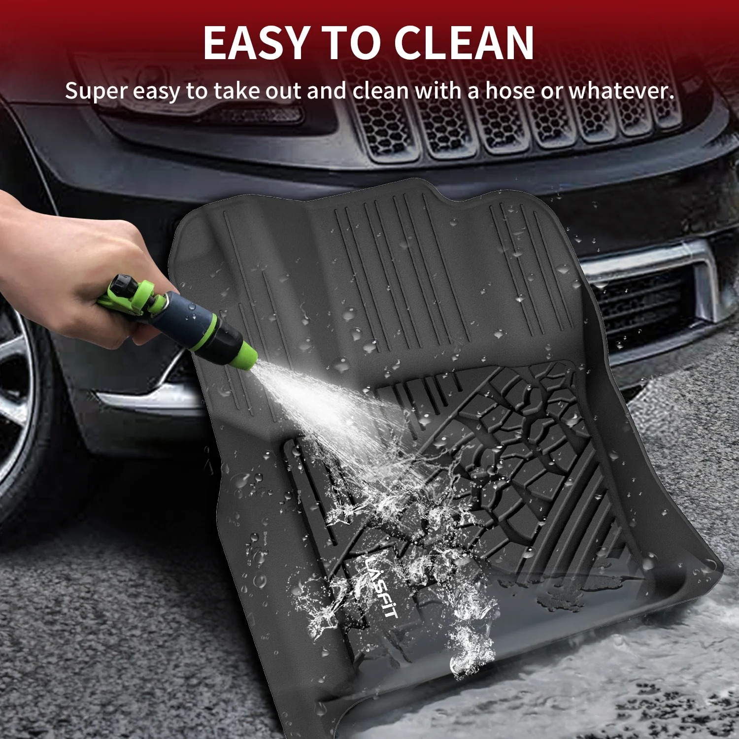 Fit for 2016-2022 Jeep Grand Cherokee WK Floor Mats or Cargo Mats - Image 17