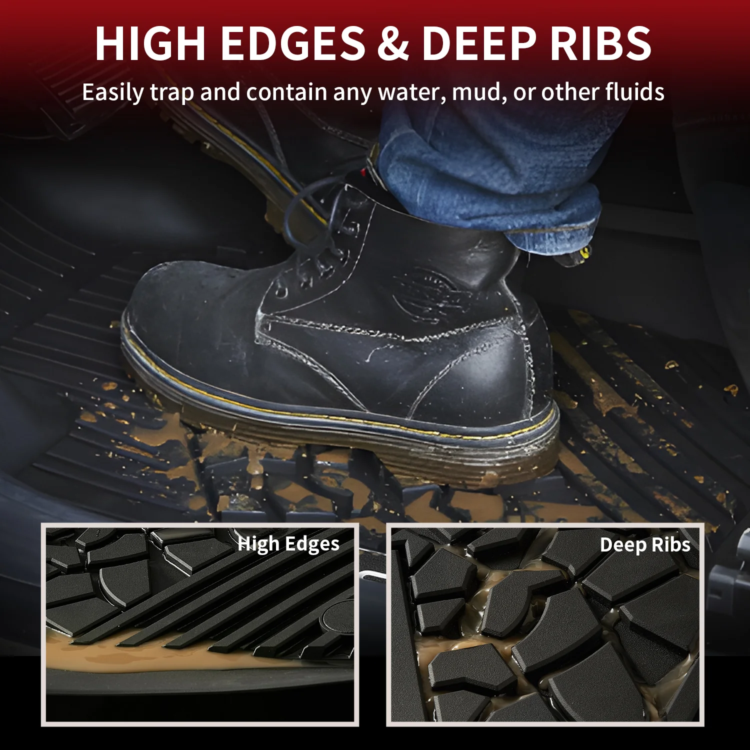 Fit for 2016-2022 Jeep Grand Cherokee WK Floor Mats or Cargo Mats - Image 4