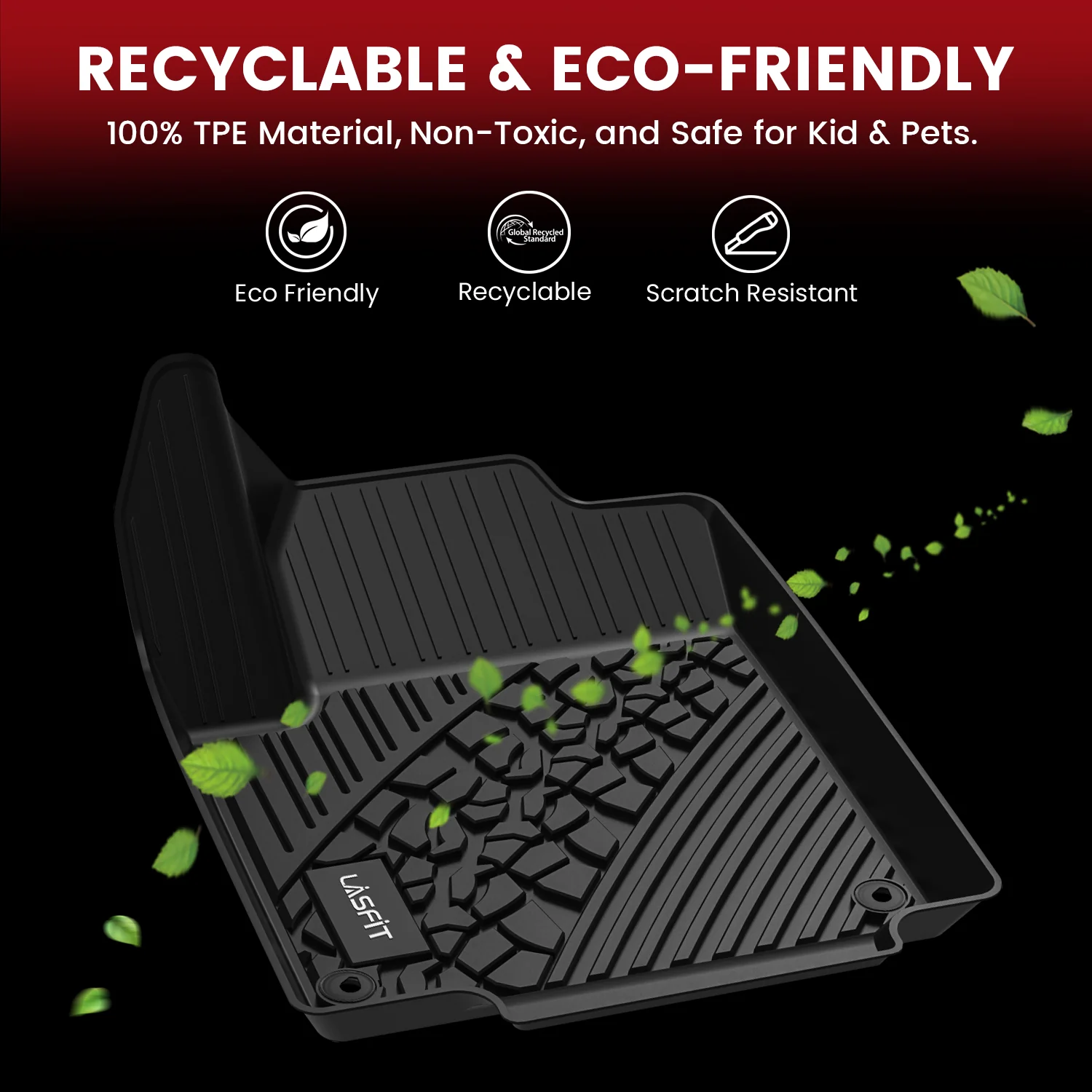 Fit for 2018-2026 Jeep Wrangler JL Floor Mats or Cargo Mat, Fit 4-Door Only(Don't fit 4xe) - Image 43