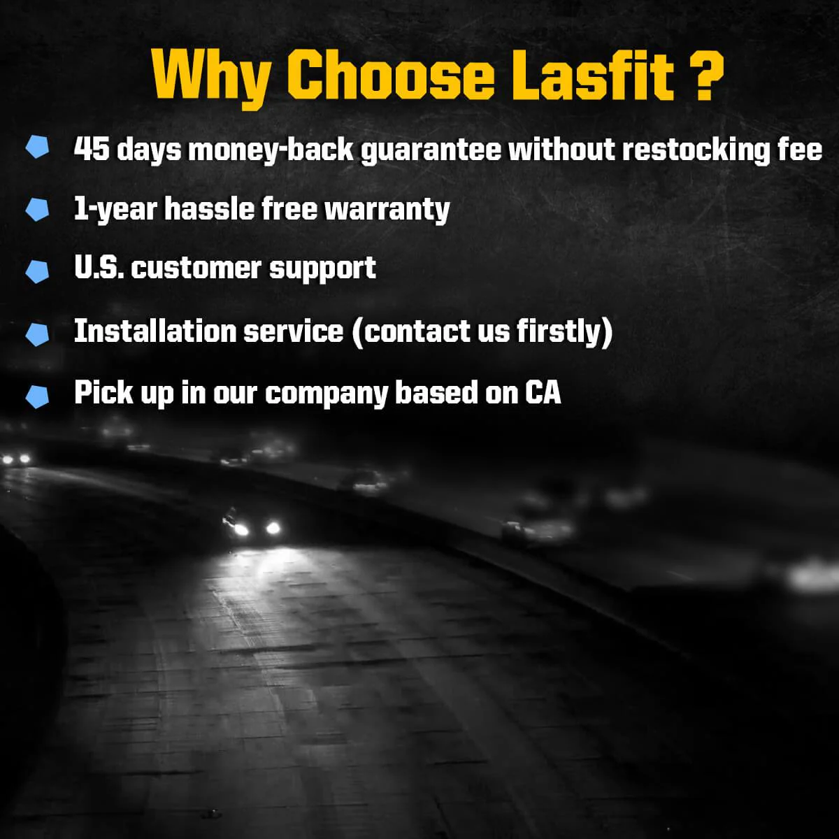 50W 5202 2504 PSX24W LC Plus Series | 5,000LM 6000K LED Fog Light Bulbs - Image 7