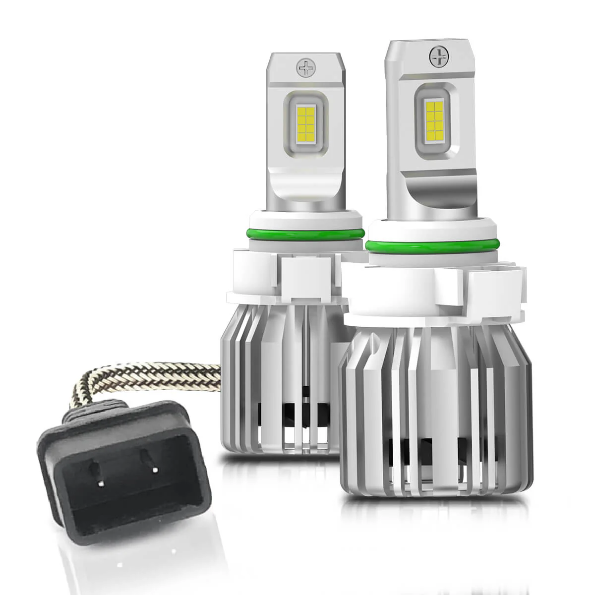 50W 5202 2504 PSX24W LC Plus Series | 5,000LM 6000K LED Fog Light Bulbs - Image 8