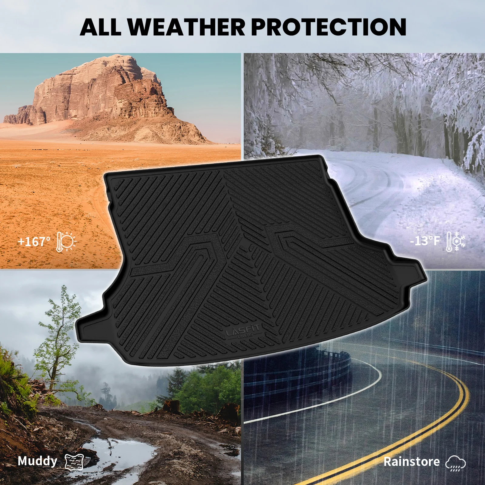 Fit for 2019-2024 Subaru Forester All-weather Floor Mats or Seatback Mat or Cargo Mat, Also Fit 2025 Subaru Forester Wilderness Trim - Image 20