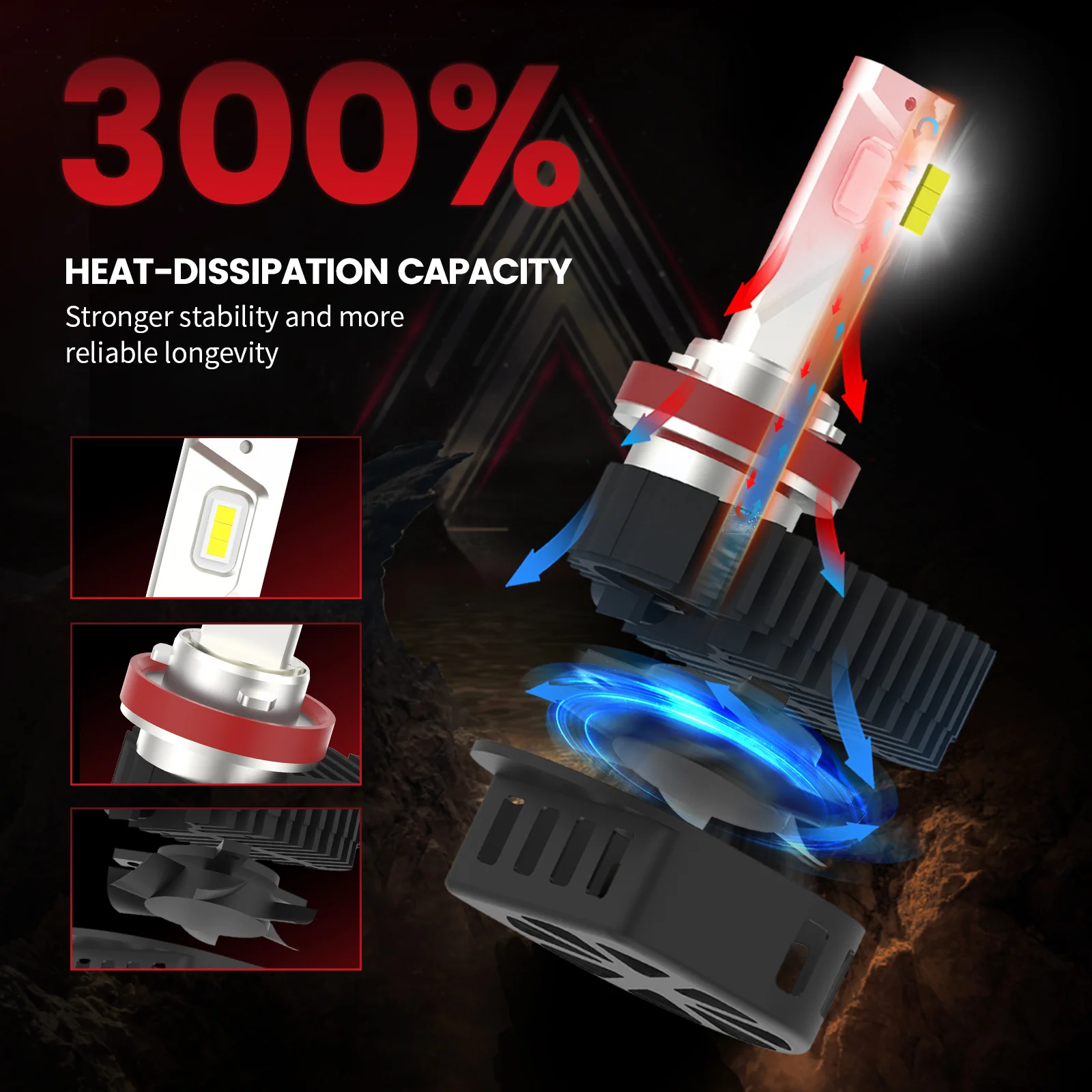 Fit for 2014-2020 Toyota 4Runner LED Bulbs Upgrade | Tested and Verified - Image 66