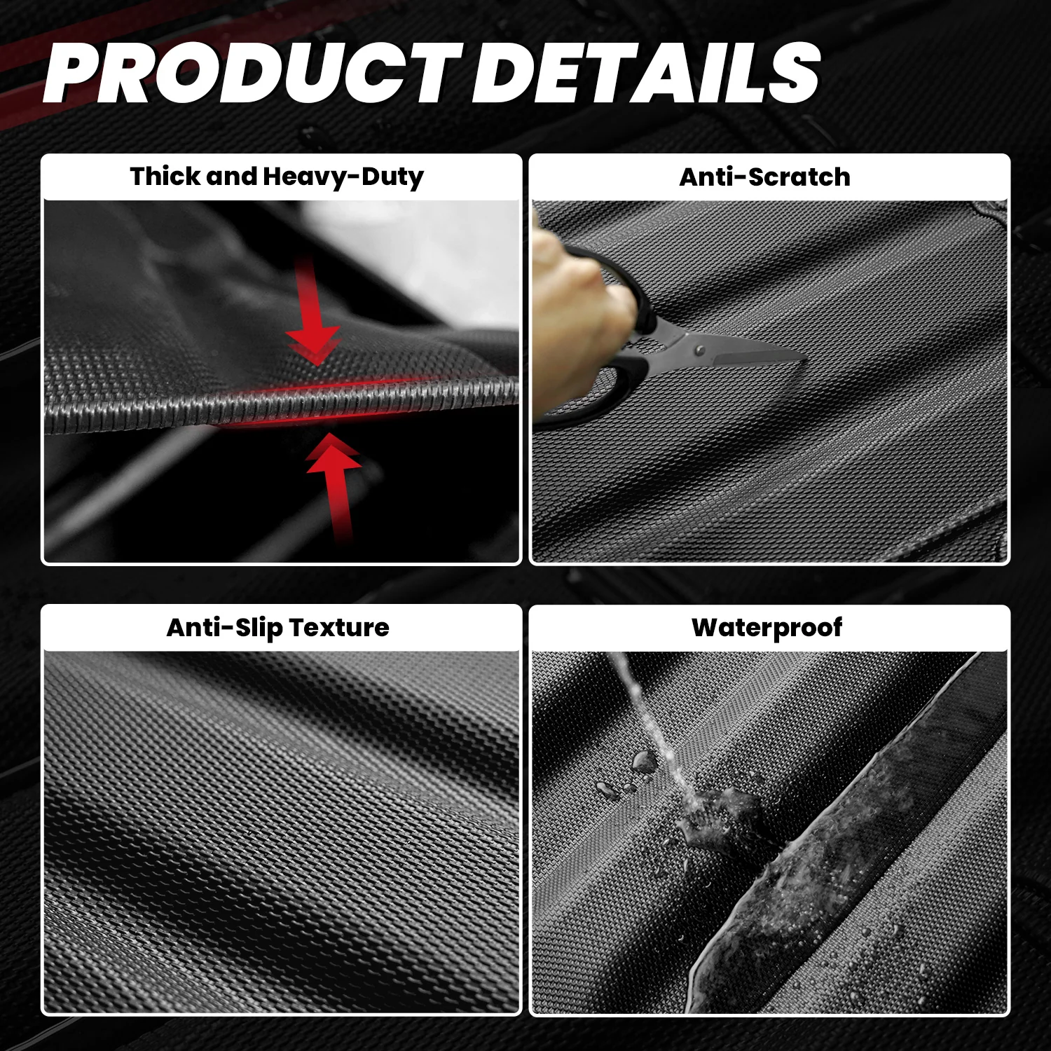 Fit for 2007-2021 Toyota Tundra Truck Bed Mat or Tailgate Mat - Image 3